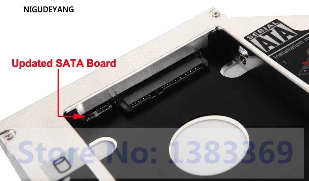 NIGUDEYANG 2. Trdi Disk SSD HDD SATA Optični bay Caddy za Acer Aspire 5951 5951G 8951 8951G UJ8A0