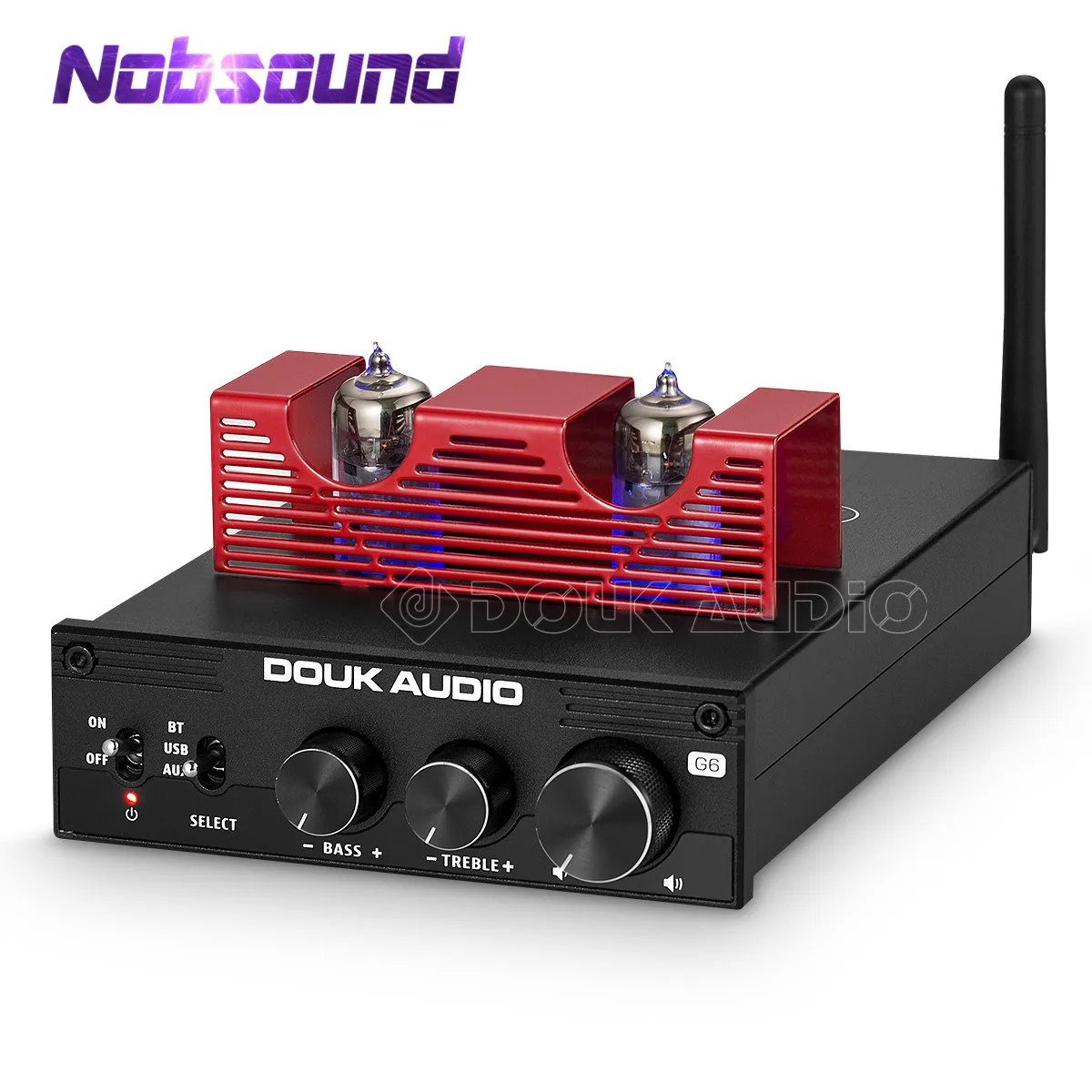 Nobsound Hi-fi Bluetooth 5.0 Vakuumske Cevi, Ojačevalni TDA7498E Digital Stereo Sprejemnik Avdio Amp APTX-LL 160W*2
