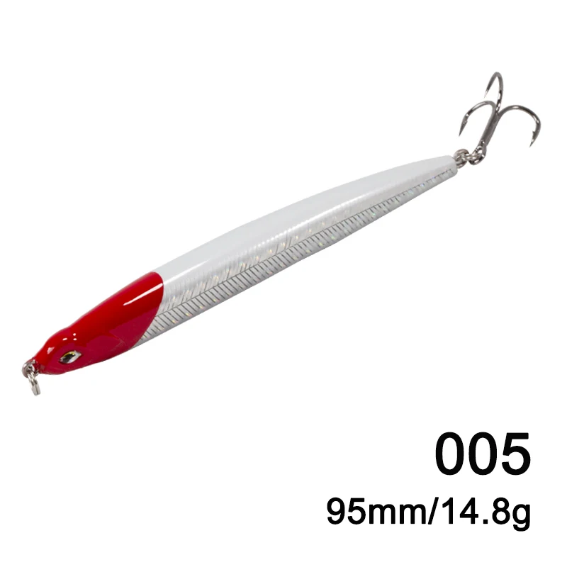 Noeby Fishing Lure Potopu Svinčnik Težko Vabe Swimbait 95mm 14.8 g 125 mm za 21,5 g Laser Telo 6 Barv
