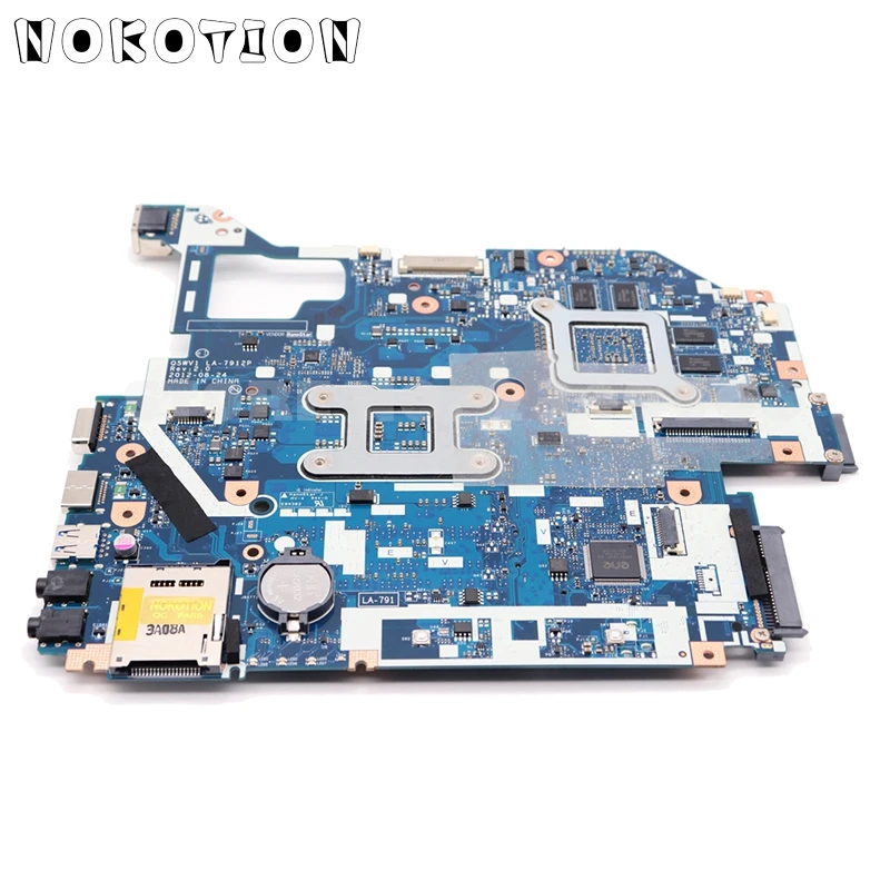 NOKOTION NBM7D11001 OPOMBA.M7D11.001 Za Acer aspire V3-571 V3-571G Prenosni računalnik z Matično ploščo Q5WV1 LA-7912P DDR3 GT730M grafike