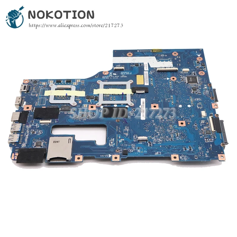 NOKOTION NBMG511001 OPOMBA.MG511.001 Za Acer aspire E1-771G V3-771G V3-771 Prenosni računalnik z matično ploščo DDR3 710M grafike celoten test