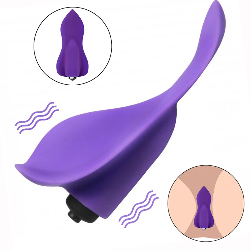 Nosljivi brez naramnic Vibrator Spola Igrače, za Ženske z vibriranjem Klitoris Stimulator Labia Massager Trak Na Vibrator Odraslih Masturbator
