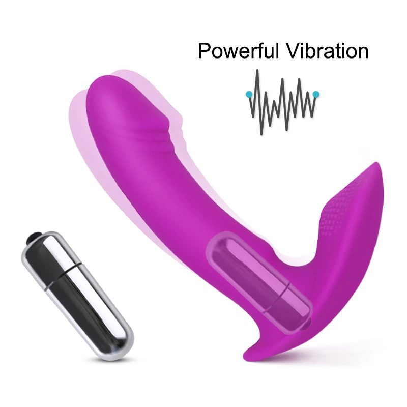 Nosljivi Metulj, Dildo, Vibrator Sex Igrače za Ženske Ženski Masturbator Klitoris Stimulator Hlačne Vibrator Hlačke Odraslih Sextoy
