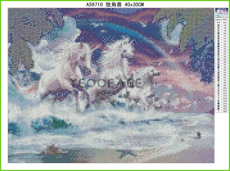 Nosorogovo Mozaik Slikarstvo živali Celoten kvadratni Diamond Vezenje Vodomec ikono 5D Diy Diamond Slikarstvo Navzkrižno Šiv nalepke