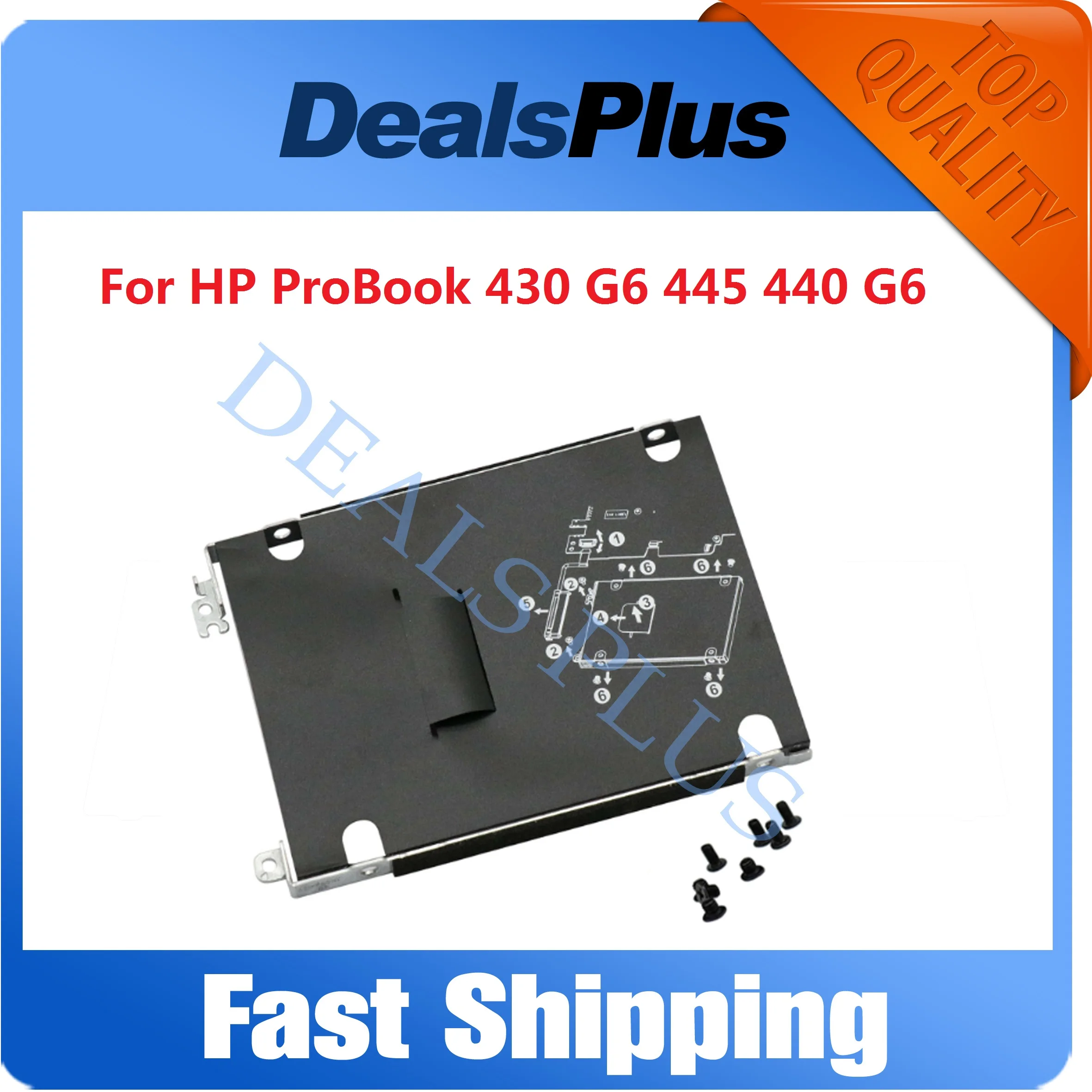 Nov HDD Trdi Disk Caddy Nosilec + Vijaki Za HP ProBook 430 G6 445 440 G6