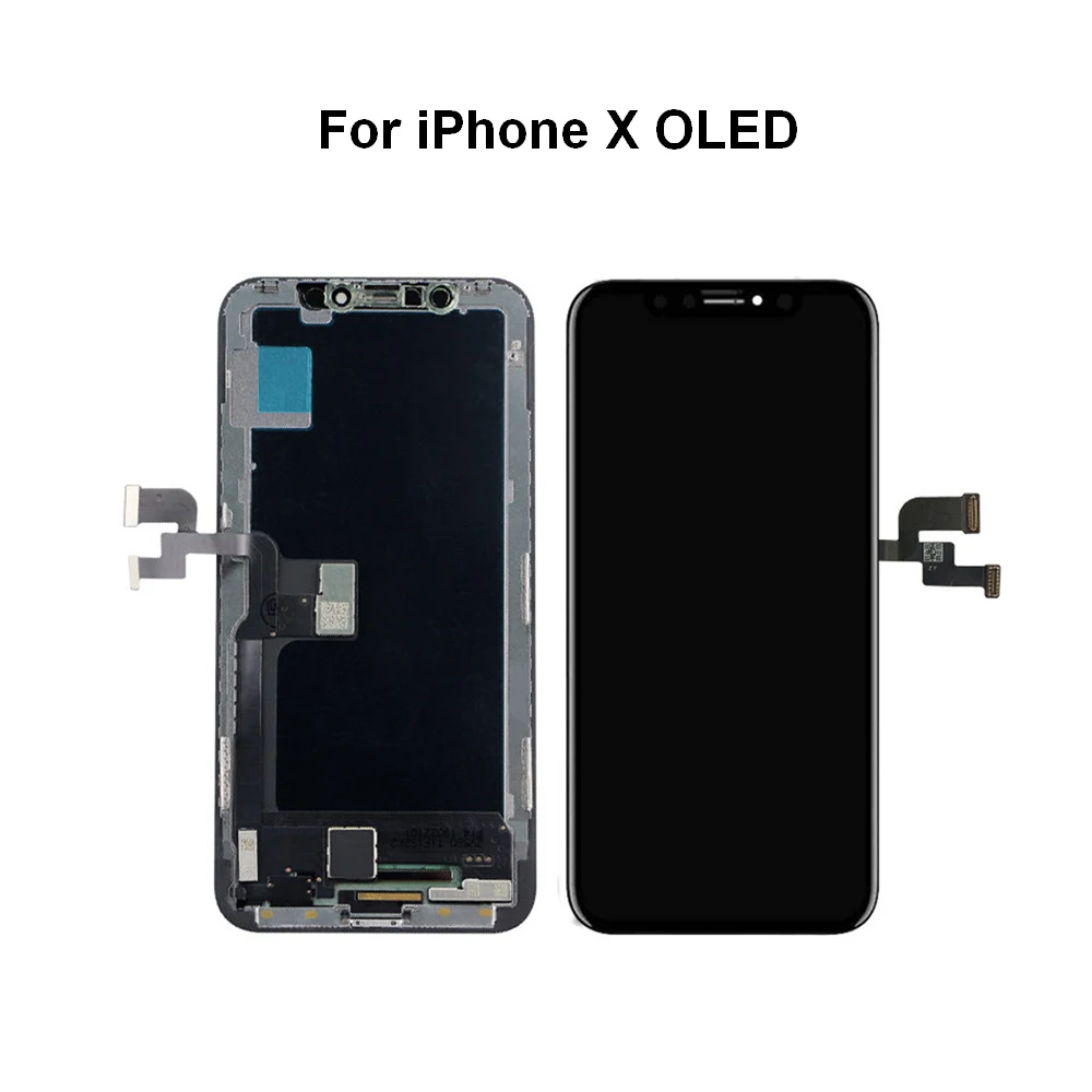 Nov OLED/LCD Za iPhone X XR Zaslon nižji Ceni Zaslon Za iPhone XS Zaslon, Preizkus Dobro 3D Dotik AAA+ z darilom
