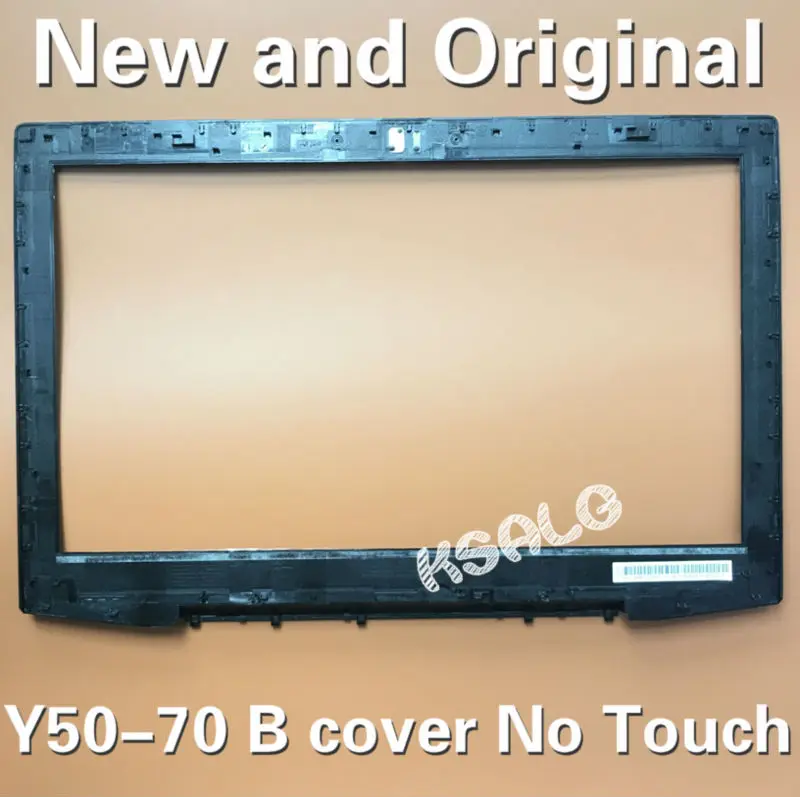 Nov/Orig Lenovo Y50 -70 Lcd sprednji plošči kritje AP14R000900 črno za Non-touch