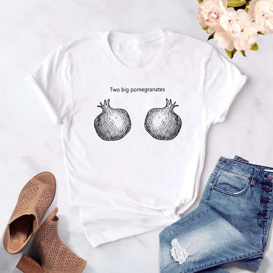 Nov Poletni Ženske Tshirt Priložnostne Kratek Rokav O-vrat Vrhovi Tee Sadje Natisnjeni Srčkan Tee Majice Ženske Kawaii Grpahic T-shirt