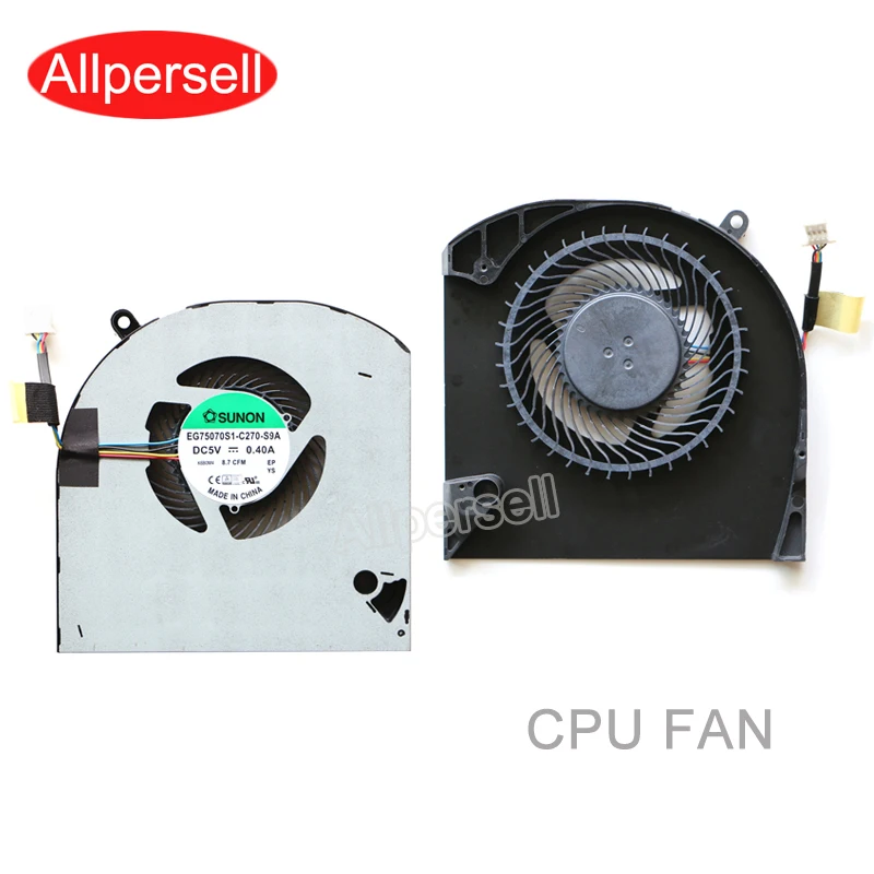 Nov Prenosnik, PROCESOR GPU Hlajenje Hladilnik, Ventilator za Dell ALIENWARE 15 R3 15R4