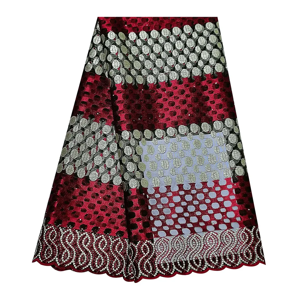 Nov prihod 2020 fushia roza čipke tkanine nigerija čipke afriške materiali za oblačila visoke kakovosti nigerijski aso ebi čipke tkanine
