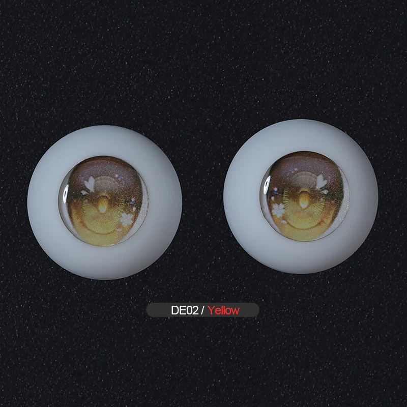 Nov Prihod BJD Risanka Smolo Zrkla Brezplačna dostava DE01 DE02 14 mm 20 mm 22 mm 30 mm Anime Slika oči BJD Lutka dodatki