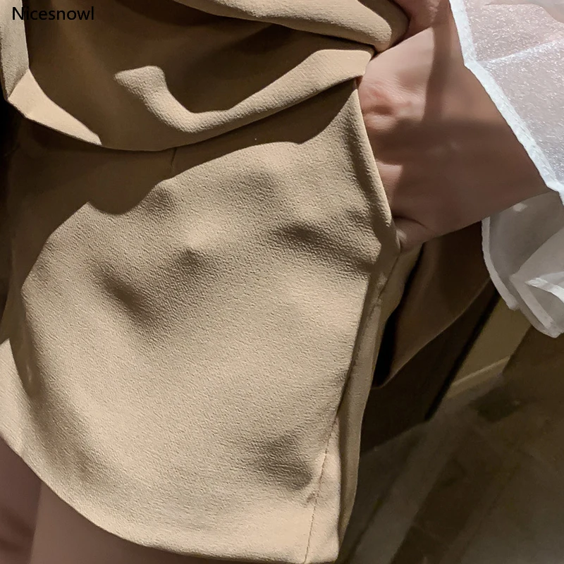 Nov prihod elegantno mozaik mini a-line obleko in ohlapne kratke hlače visoke kakovosti preprosta dela srčkan slog 2 kosa OL ženske določa