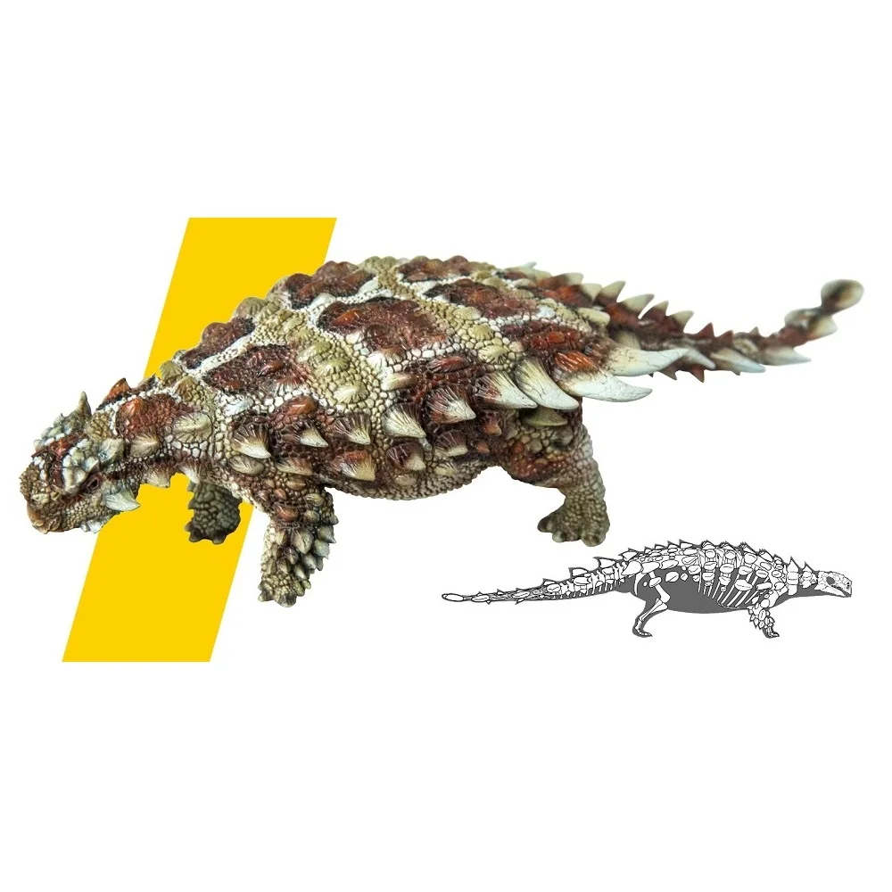 Nov Prihod PNSO Pinacosaurus Zmaj Dinozaver Klasične Igrače Za Fante Prazgodovinske Starodavne Živali Model