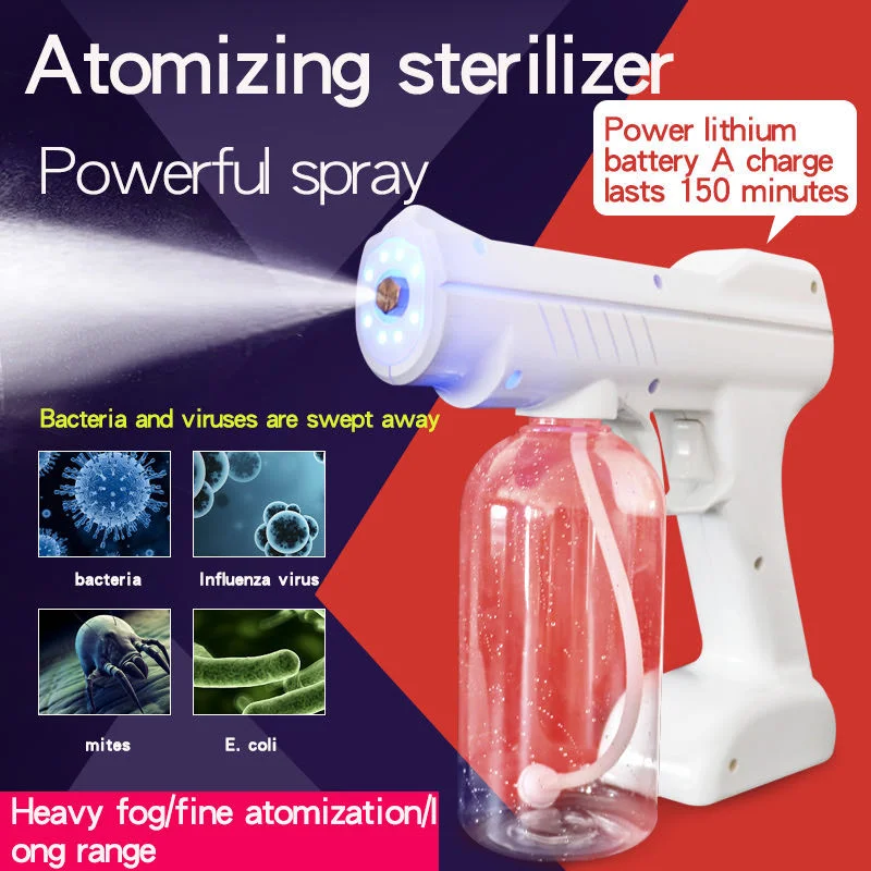Nov Prihod Prenosni Brezžični mini blue magic nano električni atomizacijo razkužilo spray pištolo