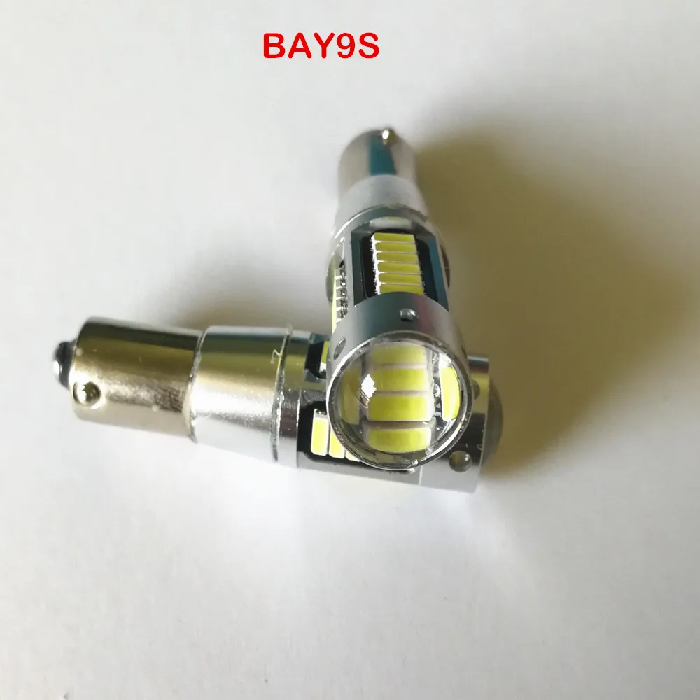Nov Prihod Z Canbus Sistemom 2Pcs 30W BAY9S H21W 4014 LED Varnostno kopiranje Povratne Obrnite Kazalnik Strani Žarnice Bele Žarnice Projektor