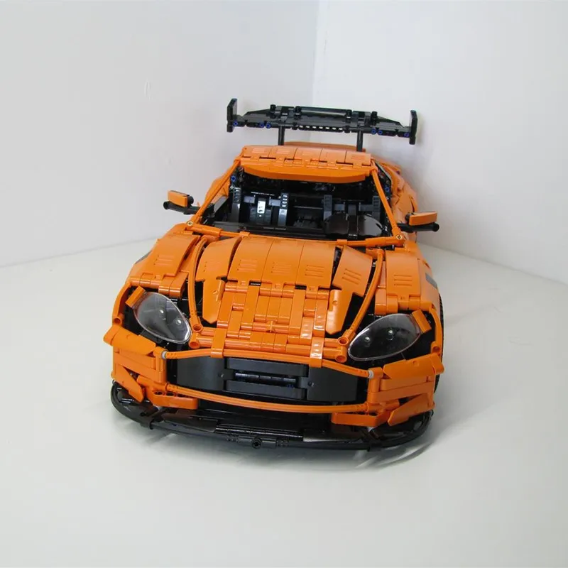 NOV RC Moč Motorja Funkcija MOC-8780 Aston Martin Vantage GT3 Super Racing Avto Fit lepinings Stavba Kit Blok Opeke Igrača Darilo