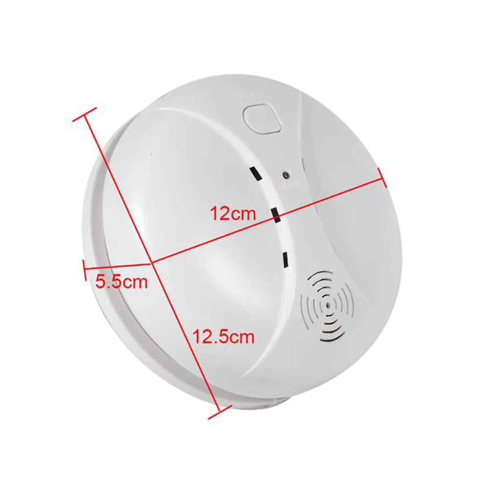 Nov RF 433 Brezžični Detektor Dima požarni Alarm Senzor Za Wifi / GSM / PSTN Doma Vlomilec Zaprtih Home Safety Vrt Varnost