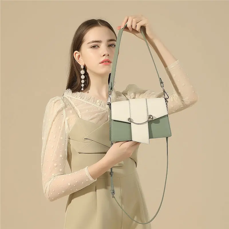 Nov slog torbe, trendovska moda za ženske torbe, hit barve in se ujemajo z vsemi tekmo torbice, ramenski messenger vrečke