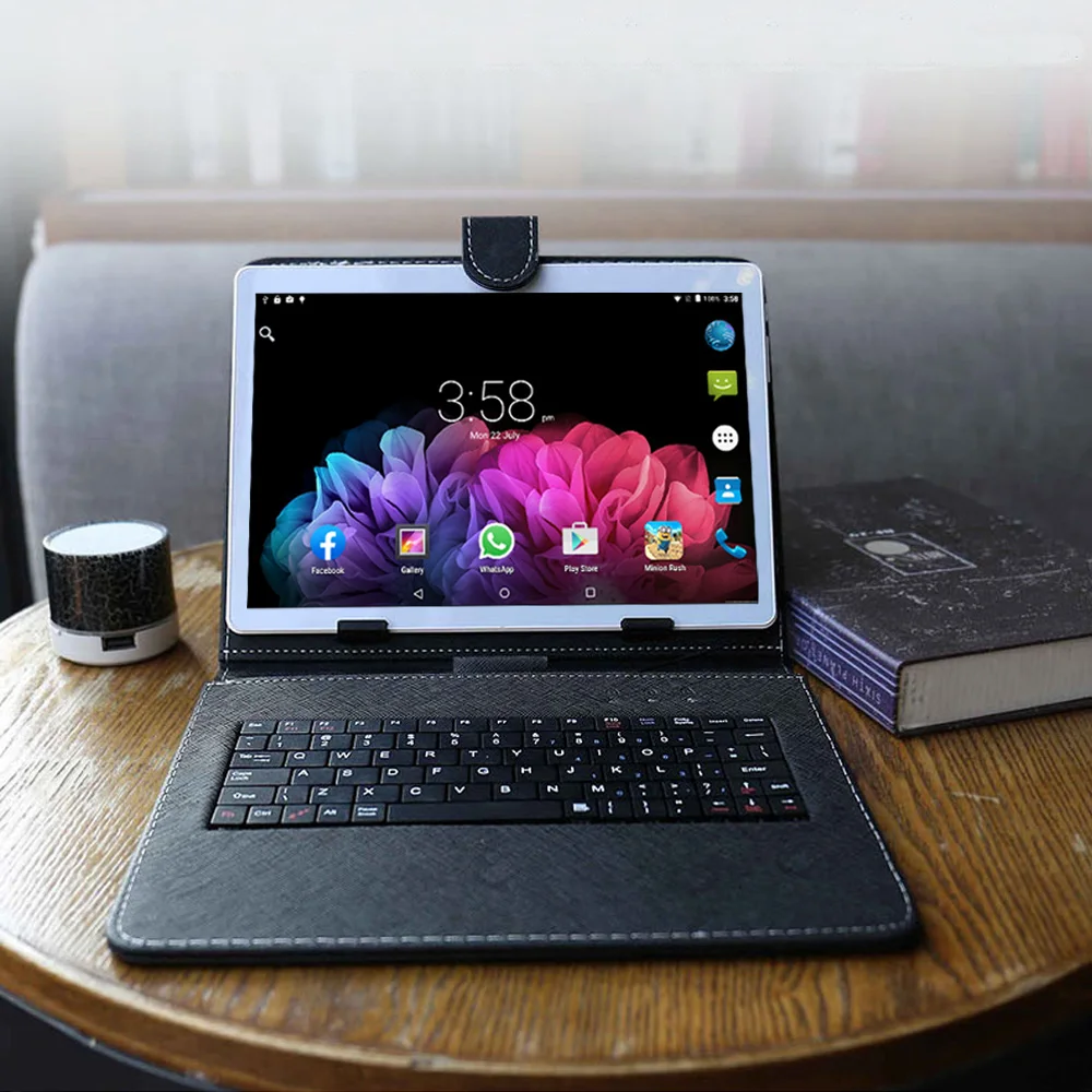 Nova 10-palčni Original 3G telefon Android 7.0 Tablet Quad Core 3G Mobilni prenosni računalnik, Tablični računalnik 10.1 palčni Tablette