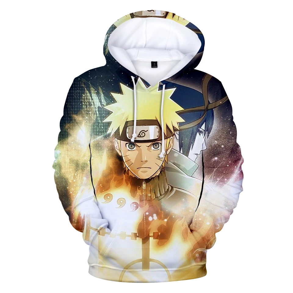 Nova 3D tiskanih anime Naruto pulover s kapuco za Moške, Ženske Majica Fashion Hooded Jesen in Zimo, Prosti čas Harajuku Slog Hip Hop Boy