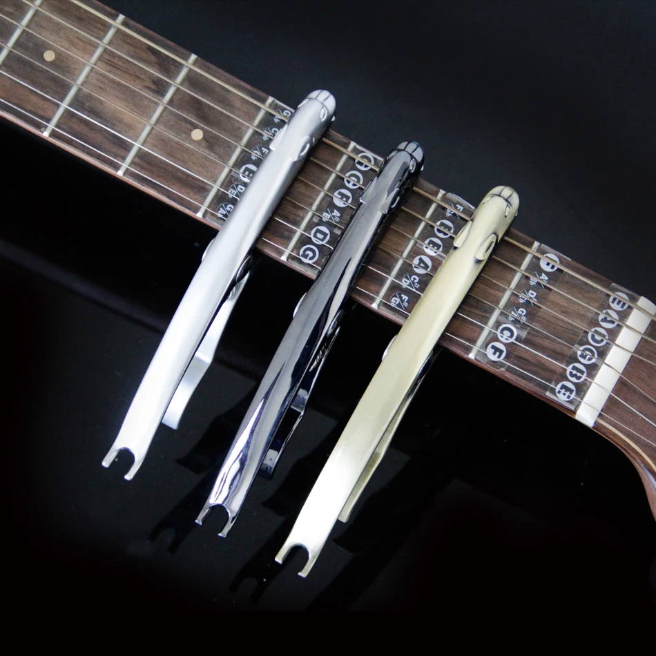Nova Edinstvena Leopard Design kitaro pri rtu za Električno Akustična Kitara Folk Kitara Capo Kitare Dodatki