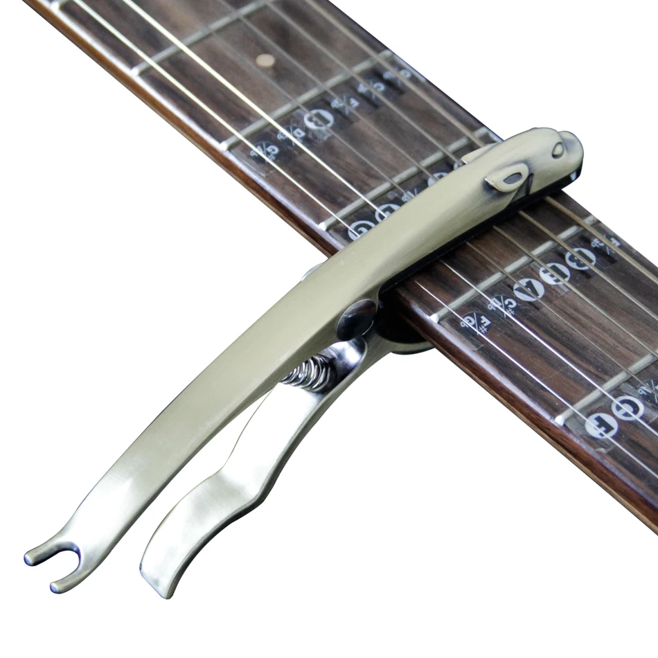 Nova Edinstvena Leopard Design kitaro pri rtu za Električno Akustična Kitara Folk Kitara Capo Kitare Dodatki