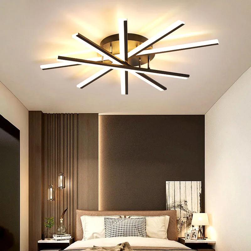 Nova LED stropna svetilka ustvarjalne lučka spalnica lučka dnevna soba lestenec sodobne svetilke enostavno sodobni LED lučka za dnevno razsvetljavo