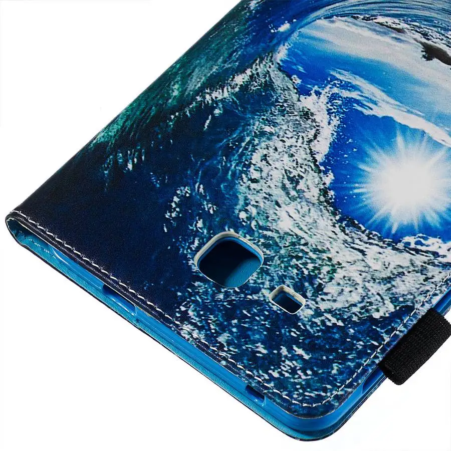 Nova Moda Natisnjeni PU usnjena torbica Za Samsung Galaxy Tab A 7.0 2016 T280 T285 Pokrovček Za Samsung Tab A6 7.0-palčni kovček+Film+Pen