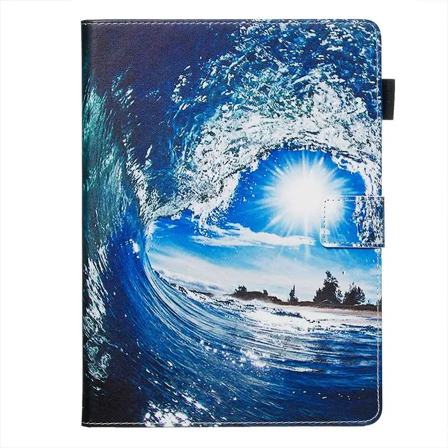 Nova Moda Natisnjeni PU usnjena torbica Za Samsung Galaxy Tab A 7.0 2016 T280 T285 Pokrovček Za Samsung Tab A6 7.0-palčni kovček+Film+Pen
