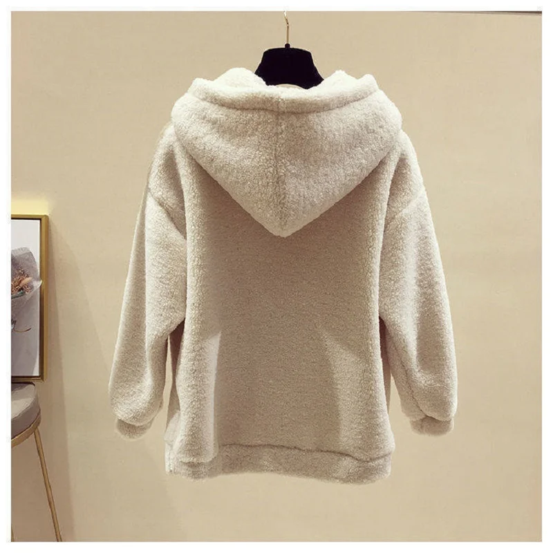 Nova Plus velikost ženske, puloverji in hlače 2 kos komplet ženske pismo tiskanje žep toplo zgostitev puloverju sweatshirts visoko pasu obleke