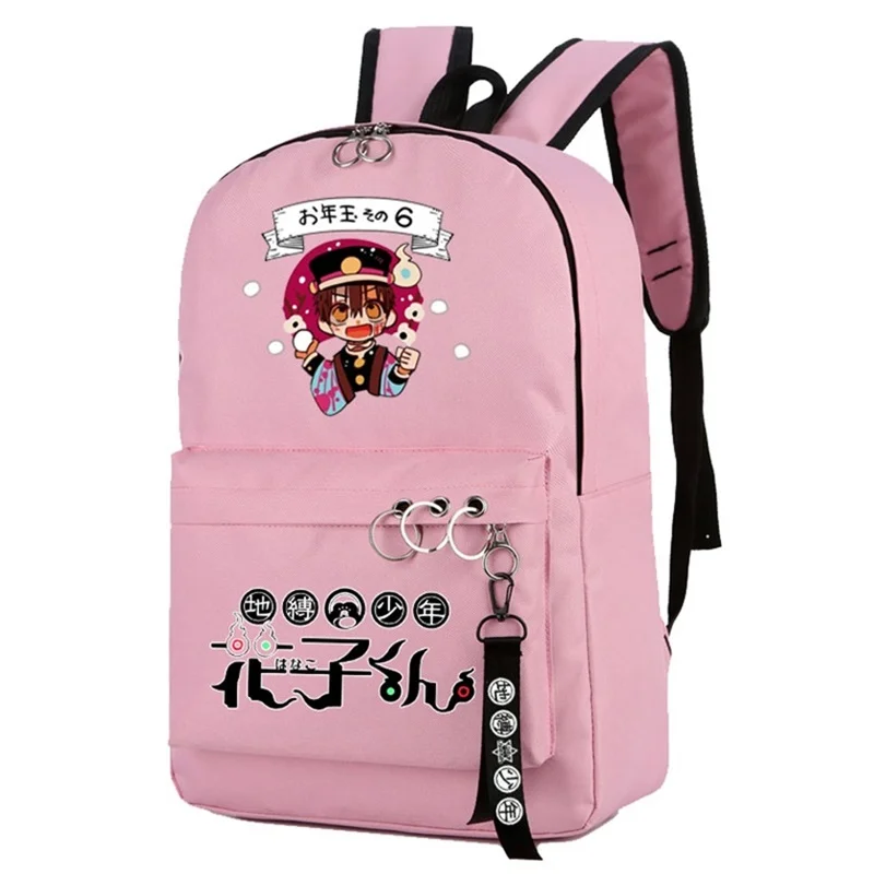 Nova Wc-zavezuje Jibaku Shounen Hanako-kun Nahrbtnik prenosnik torba za Moške, Potovalne torbe Oxford Nahrbtnik šolsko Anime nahrbtnik