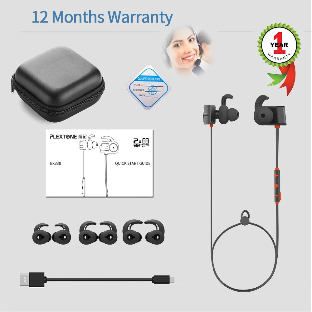 Nove Brezžične Slušalke Bluetooth IPX5 Nepremočljiva Čepkov Magnetni Slušalke Teče Slušalke Z Mikrofon Za Telefon Šport
