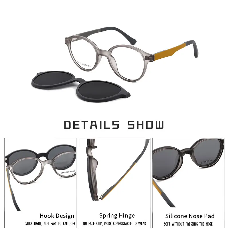 Nove Magnetne Recept Očala Okvir Clip-on Otroci sončna Očala Ženske Okvir Otroci Jasno Očala za Kratkovidnost Očala Okvirji