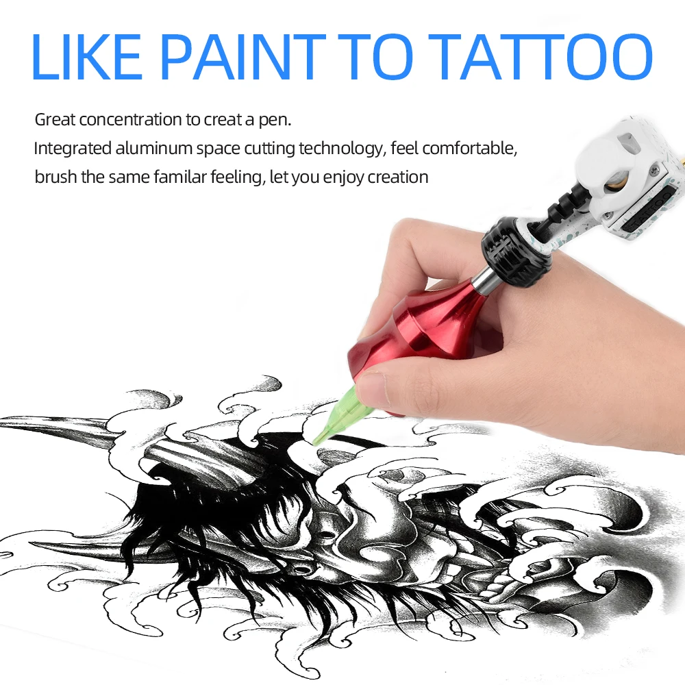 Nove Močne Tattoo Pero Rotacijski Tatoo Pištolo Pralni Vložek Rotacijski Tatoo Igle Cevi, Obloge Senčenje Tatoo Oprijem Motornih Ponudbe