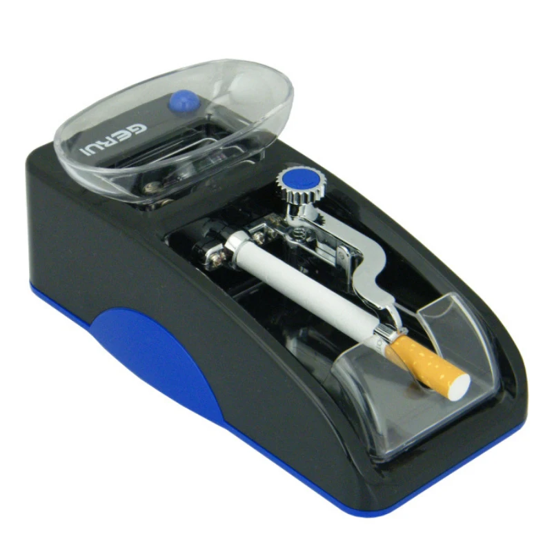 Nove Pisane Koristno Prenosni 1PC Električni Preprost Samodejno Zvijanje Cigaret Pralni Tobak Injektor Maker Roller