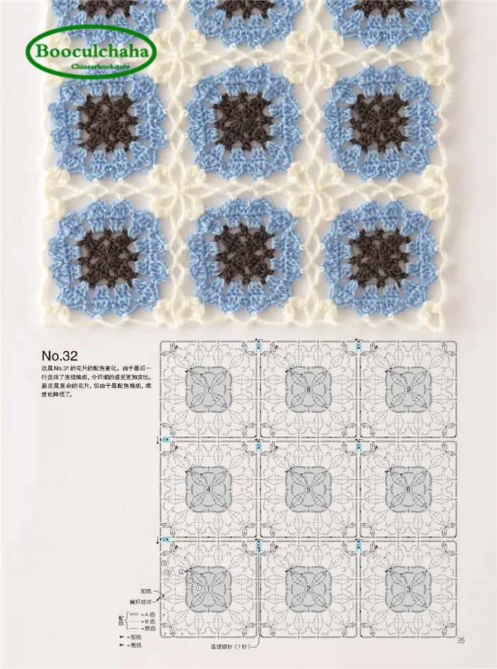 Nove Stalne Kvačkanje Motivi Vzorec Knjige Japonski pletenje knjige Kitajski edition
