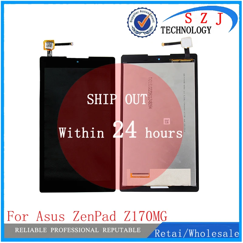 Novi 7-palčni Za ASUS ZenPad C 7.0 Z170MG, Zaslon na dotik, Računalnike + LCD Zaslon Zamenjava Brezplačna Dostava