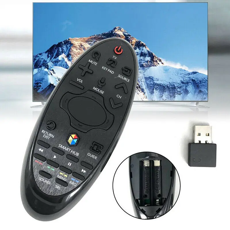 Novi Daljinski upravljalnik SR-7557 za Samsung Smart TV Hub o Zvoka Pritisnite RF Zamenjate Daljinski upravljalnik