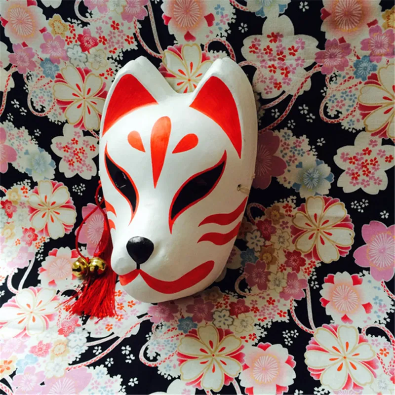 Novi Japonski Anime glede Na Kresnice Gozd Cosplay Masko Hotarubi ne Mori e Cosplay Fox Masko Celuloza Fox Masko Ročno poslikano
