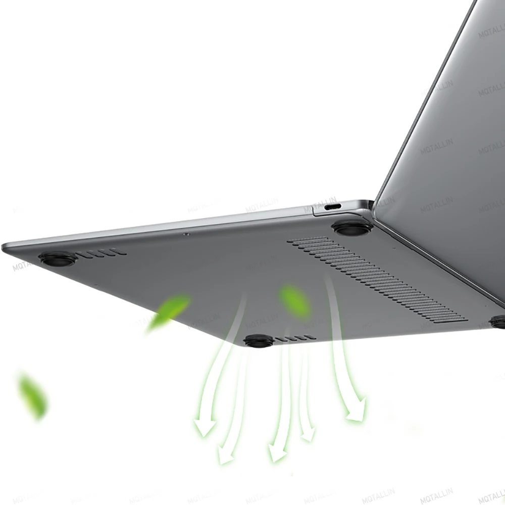 Novi Kristalni Pregleden Laptop Primeru Za Apple MacBook Pro Retina Zrak 11 12 13 15 za mac Air 13,Novo Pro 13 A2338 palčni lupini