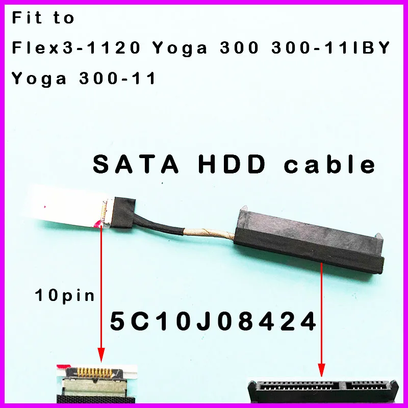Novi mini HDD kabel Za Lenovo Flex3-1120 Joga 300 300-11IBY yoga300-11 Trdi Voznik Priključek za kabel 1109-01051 5C10J08424