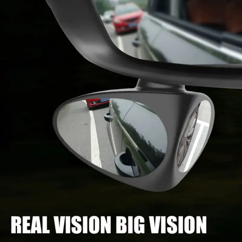 Novo 2 V 1 Avto Blind Spot Ogledalo Širokokotni Ogledalo 360 Vrtenja, Nastavljiv Konveksna Vzvratna Ogledala, Prikaz Sprednje Kolo Avto Ogledalo