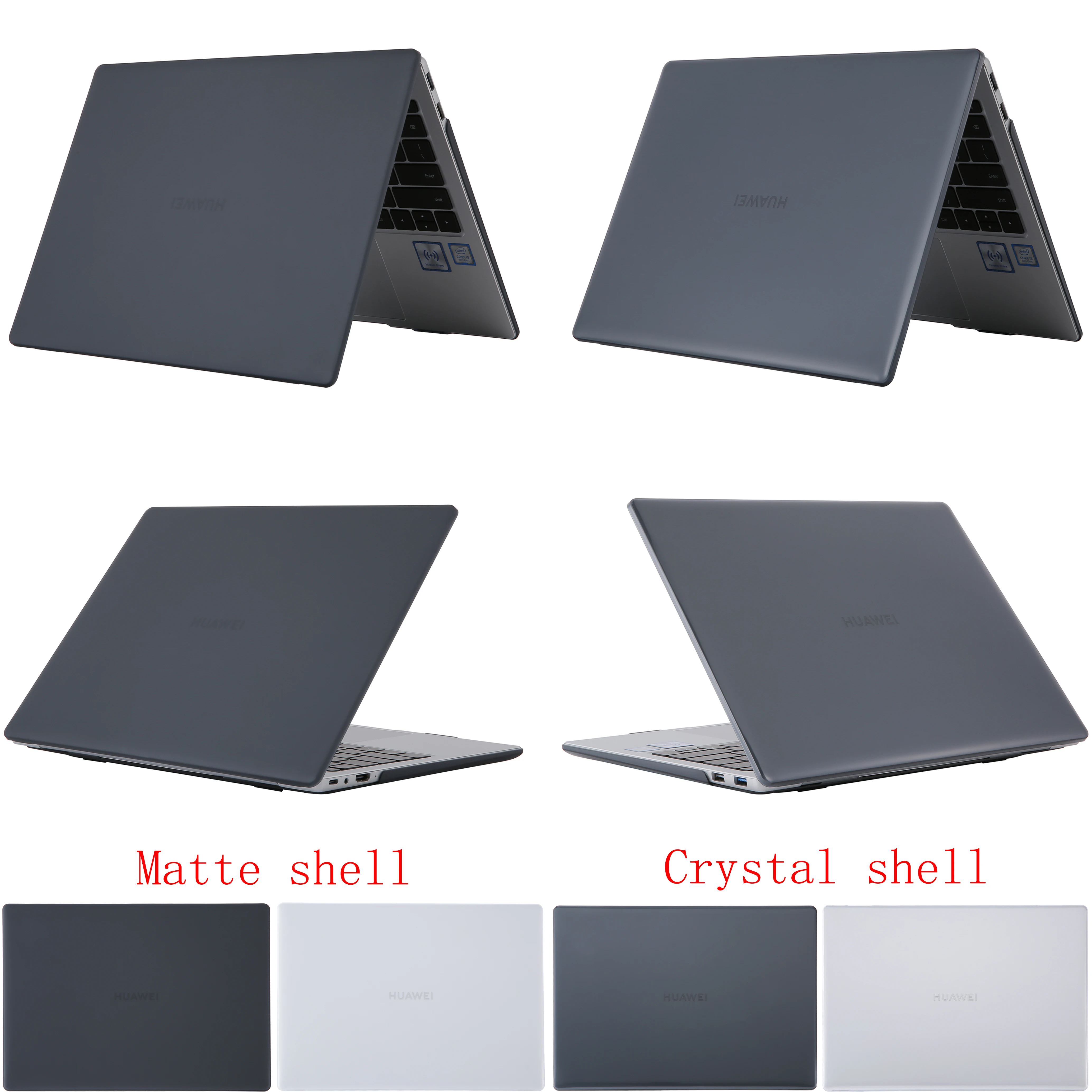 Novo 2019 kristalno \ Mat Laptop primeru za Huawei Matebook Mate 13 14 , prevleke za X pro 13.9 MACH-W19 MACH-W19C MACH-W29 lupini