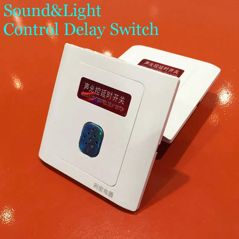 Novo 220v 86 vrsta nadzorovanih preklopite zvok, svetloba pod nadzorom stikalo glas stikalo glas, akustična električna svetilka imetnik lučka CM084