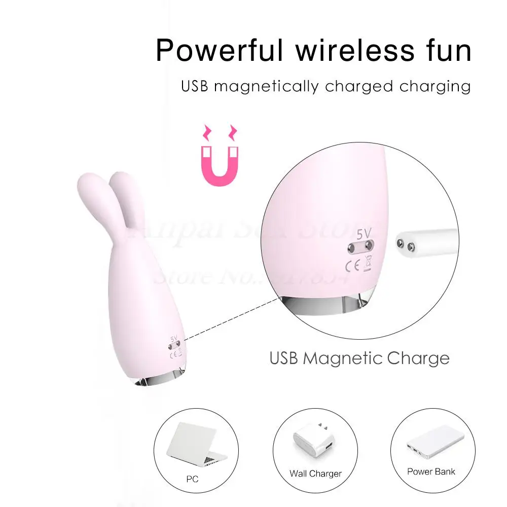 Novo 9 Hitrosti Rabbit Vibrator, USB Zaračuna LED Luči Pokazala, Vibrator Za Ženske, Daul Motornih Klitorisa Cucla Objemke Sex Igrače.