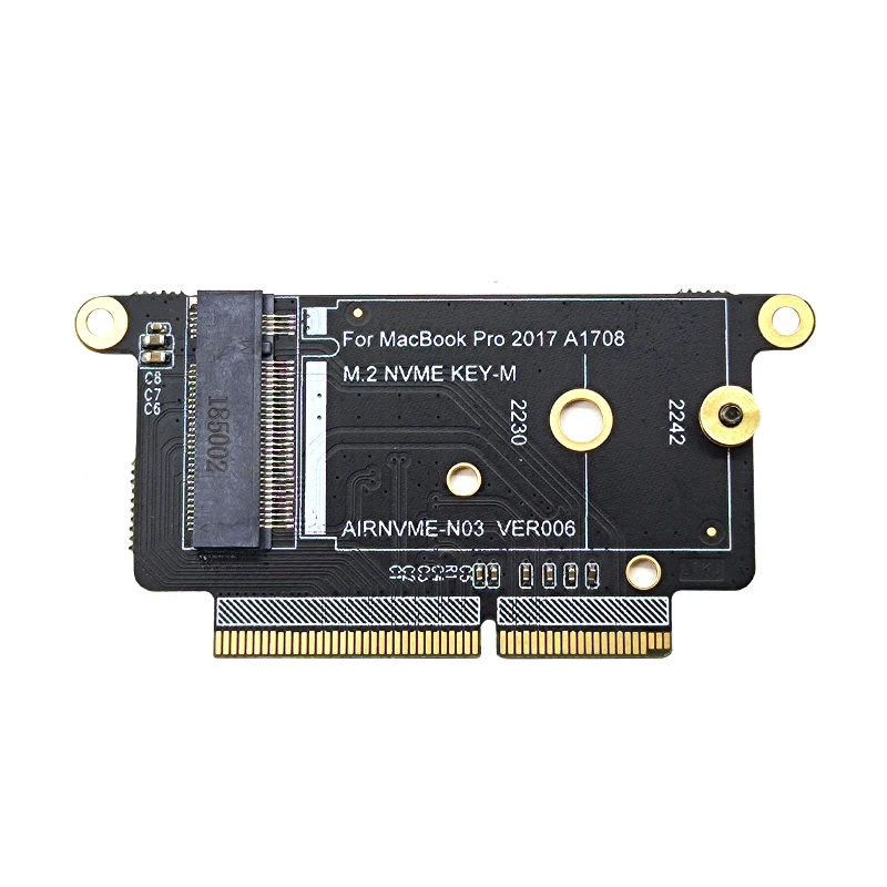 NOVO A1708 SSD Adapter NVMe PCI Express PCIE, da NGFF M2 SSD vmesniško Kartico M. 2 SSD za Apple Macbook Pro Retina 13