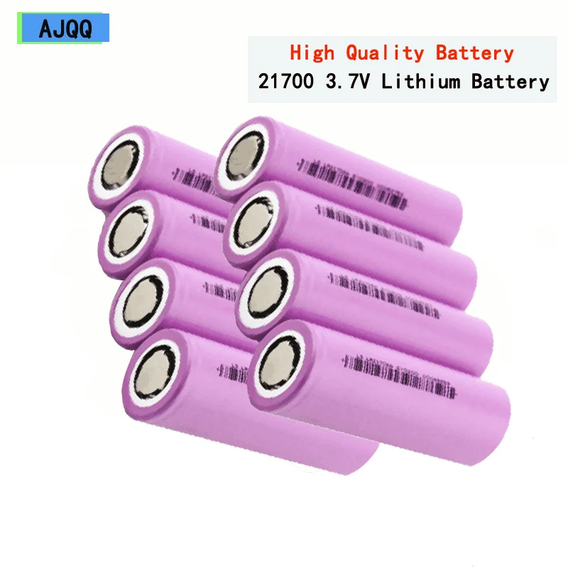 Novo AJQQ 21700 mod 3,7 V: 4000 mah Akumulatorska Baterija High Power Razrešnice Li Ion Baterije Uporabljajte za Svetilko Mod/kit