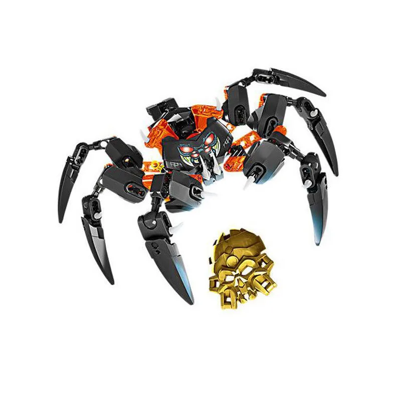 NOVO Bionicle Tahu/Kopaka/Onua/Gospod Mojster Skull fire/Ice/Zemlja/Spider Gradnik Slika Igrače Združljiv z 70787