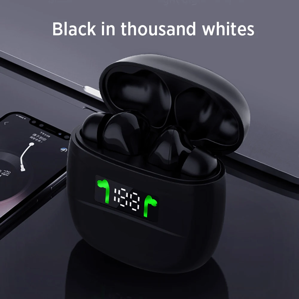 Novo J3 Pro Brezžični Bluetooth V5.1 Slušalke Tws Smart Touch Čepkov Slušalke Led Digitalni Zaslon Z Mic Vodotesne Slušalke
