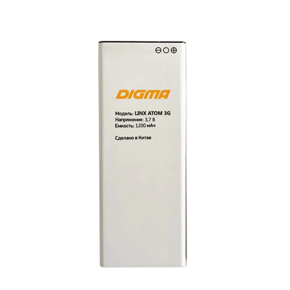 Novo LINX ATOM 3G Baterija za DIGMA LINX ATOM 3G pametni telefon Baterija 3,7 V 1200mAh